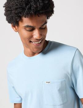 WRANGLER CAMISETA POCKET DREAM BLUE