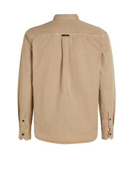 CALVIN KLEIN CAMISA BEIGE