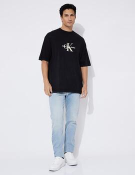 CALVIN KLEIN CAMISETA MONOLOGO NEGRO