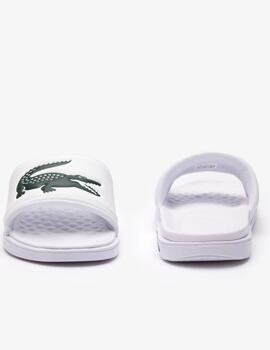 LACOSTE PALA CROCO DUALISTE BLANCA