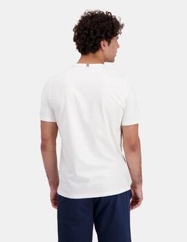 LE COQ CAMISETA BLANCA Nº1 ESSENTIELS