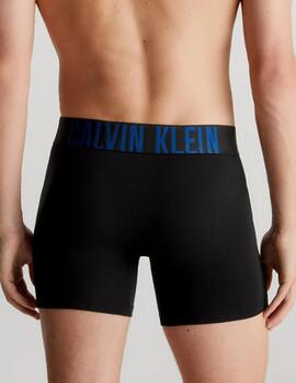 CALVIN BOXER PACK 3 NEGROS MULTI