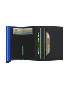 SECRID SLIM WALLET MATTE BLACK BLUE