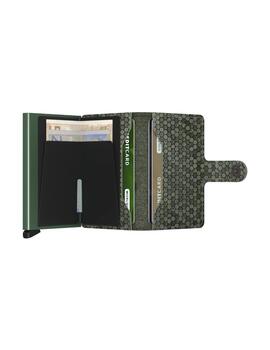 SECRID MINIWALLET HEXAGON GREEN