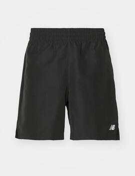 NEW BALANCE SHORT WOVEN NEGRO