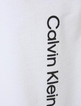 CALVIN KLEIN CAMISETA DIFFUSED BLANCA