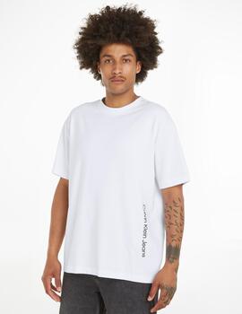 CALVIN KLEIN CAMISETA DIFFUSED BLANCA