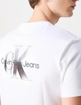 CALVIN KLEIN CAMISETA BLANCA EUPHORIC MONOLOGO