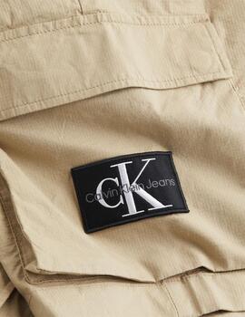 CALVIN KLEIN SHORT CARGO BEIGE