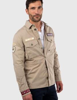 WILLIOT SOBRECAMISA BEIGE ÉTNICA