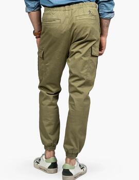 HARPER PANTALÓN VERDE JOGGER CARGO