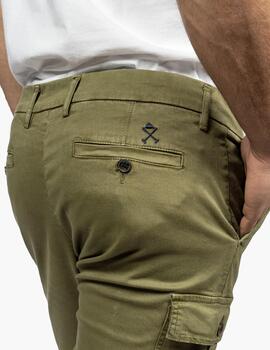 HARPER PANTALÓN CARGO VERDE MILITAR