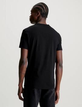 CALVIN KLEIN CAMISETA BLACK PORPOISE