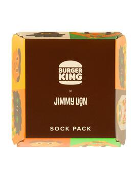 JIMMY LION PACK BURGUER KING CALCETINES