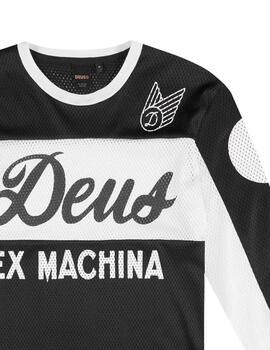 DEUS JERSEY SABER MOTO BLACK