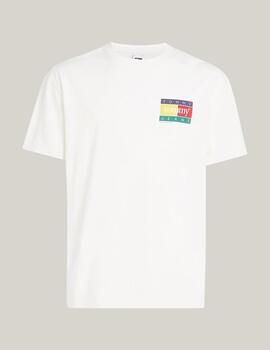 TOMMY CAMISETA BLANCA POP COLOR