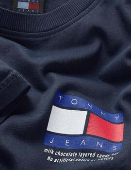 TOMMY CAMISETA DARK NAVY REGULAR FUN