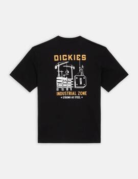 CAMISETA DICKIES INDUSTRIAL ZONE NEGRO