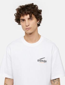 CAMISETA DICKIES INDUSTRIAL ZONE BLANCA