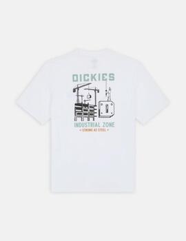 CAMISETA DICKIES INDUSTRIAL ZONE BLANCA