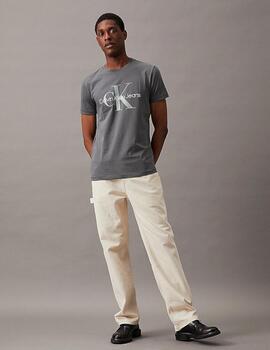 CALVIN KLEIN CAMISETA MONOLOGO GREY ENDLESS