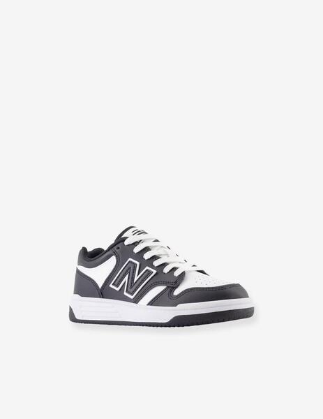 NEW BALANCE 480 KIDS BLACK WHITE