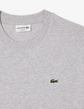 LACOSTE CAMISETA GRIS CLASSIC FIT