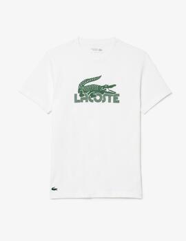 LACOSTE CAMISETA BLANCA ULTRA DRY