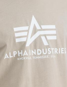 ALPHA CAMISETA BASIC VINTAGE SAND