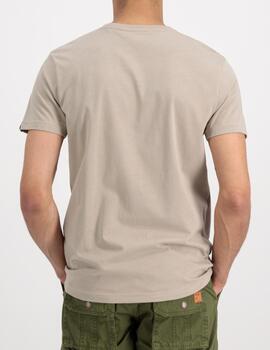 ALPHA CAMISETA BASIC VINTAGE SAND