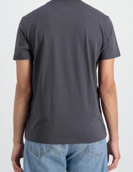 ALPHA CAMISETA RUBBER VINTAGE GREY