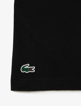 LACOSTE CAMISETA NEGRA ULTRA DRY