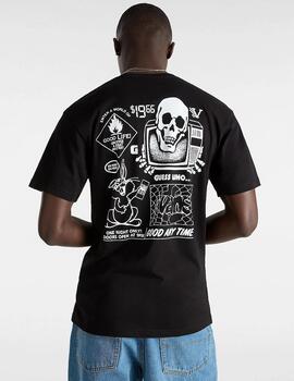 VANS CAMISETA NEGRA CRAZY EDDY