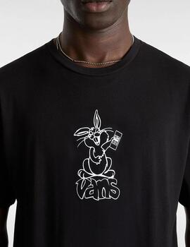 VANS CAMISETA NEGRA CRAZY EDDY