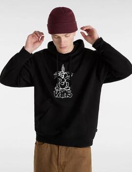 VANS HOODIE NEGRA CRAZY EDDY 66