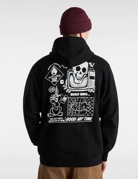 VANS HOODIE NEGRA CRAZY EDDY 66