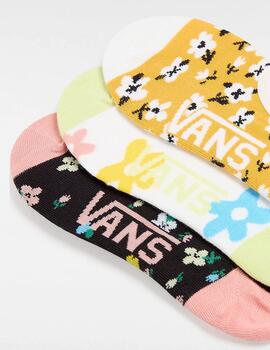 VANS CALCETINES FLORES PACK3