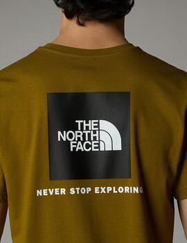 NORTH FACE CAMISETA REDBOX MOSS GREEN