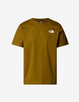 NORTH FACE CAMISETA REDBOX MOSS GREEN