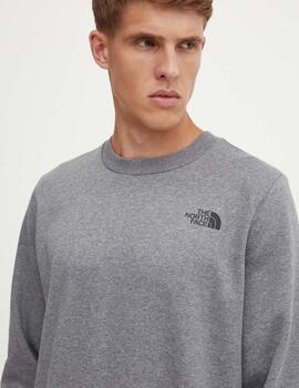 NORTH FACE SUDADERA GRIS SIMPLE DOME