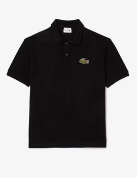 LACOSTE POLO NEGRO OVERSIZE