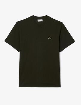 LACOSTE CAMISETA VERDE  CLASSIC FIT