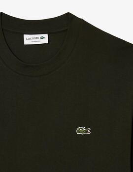 LACOSTE CAMISETA VERDE  CLASSIC FIT