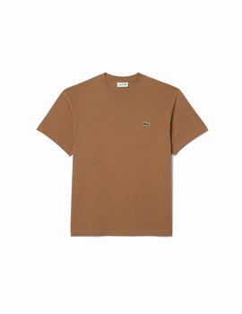 LACOSTE CAMISETA MARRON CLASSIC FIT