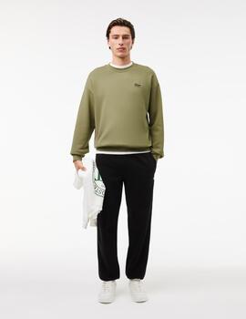 LACOSTE SUDADERA KAKI OVERSIZE