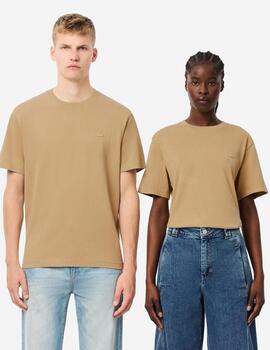 LACOSTE CAMISETA BEIGE