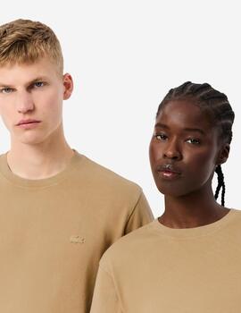 LACOSTE CAMISETA BEIGE