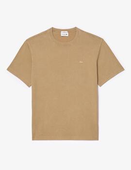 LACOSTE CAMISETA BEIGE