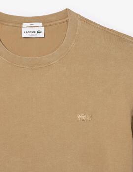 LACOSTE CAMISETA BEIGE