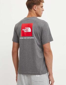 NORTH FACE CAMISETA GRIS REDBOX